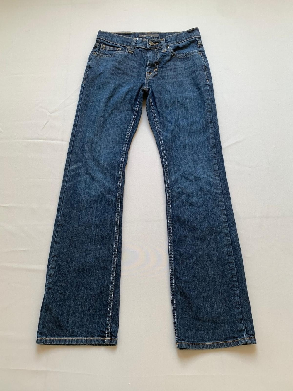 Men's Dark Blue Bootcut Jeans